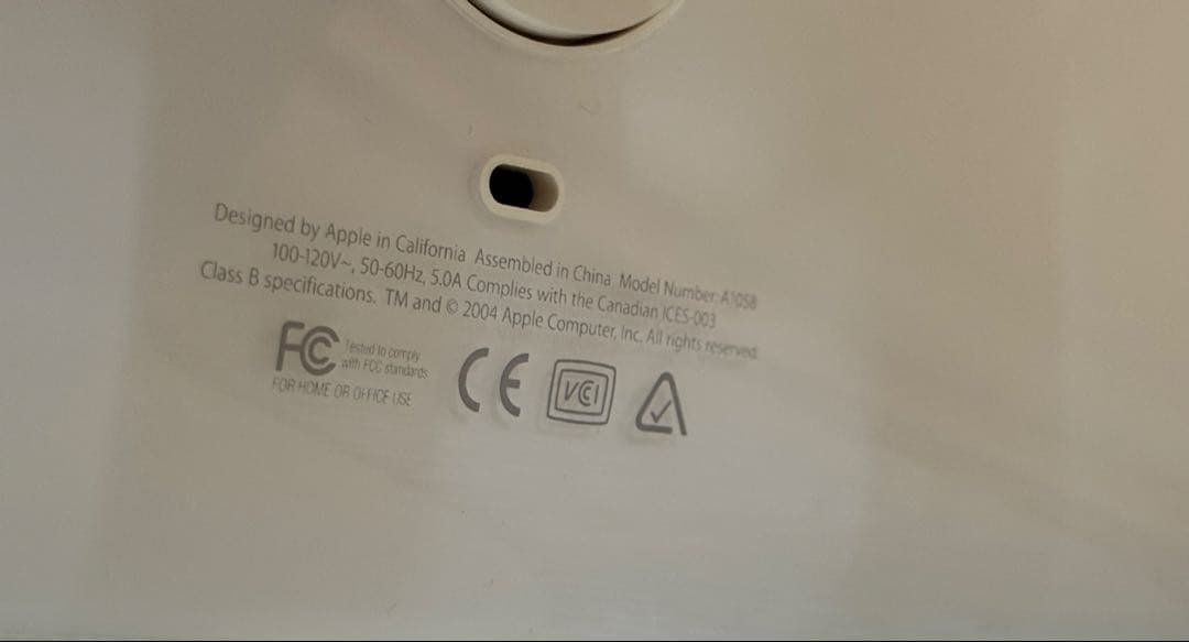 【合計5点・送料込み】Apple iMac ホワイト USBキーボード付き