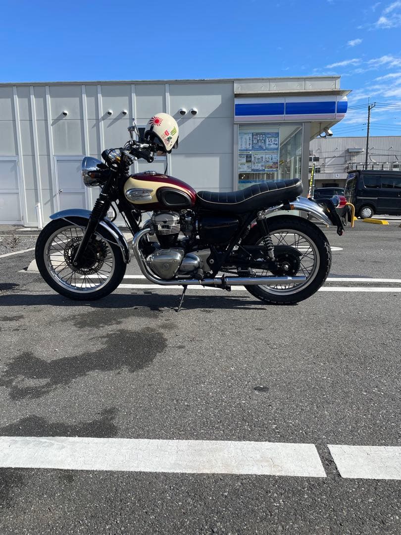 年末最終値下げ　Kawasaki W650 純正シートw400