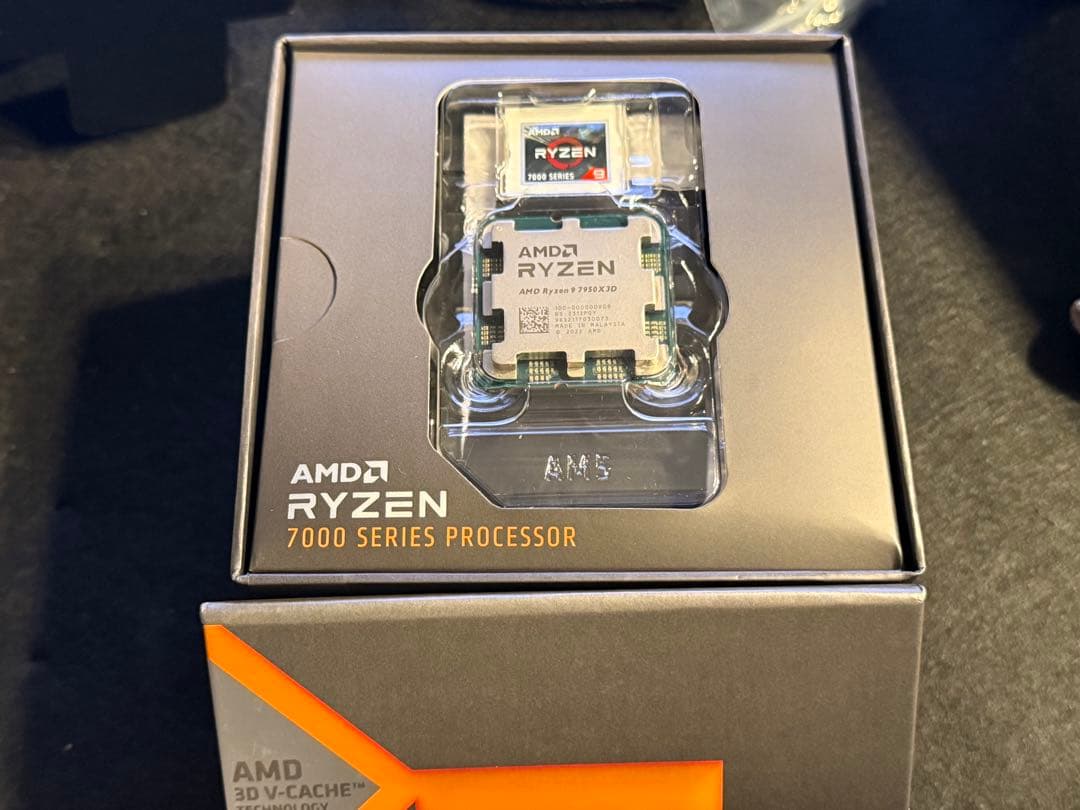 AMD Ryzen 9 7950X3D + おまけ　B650E マザーボード