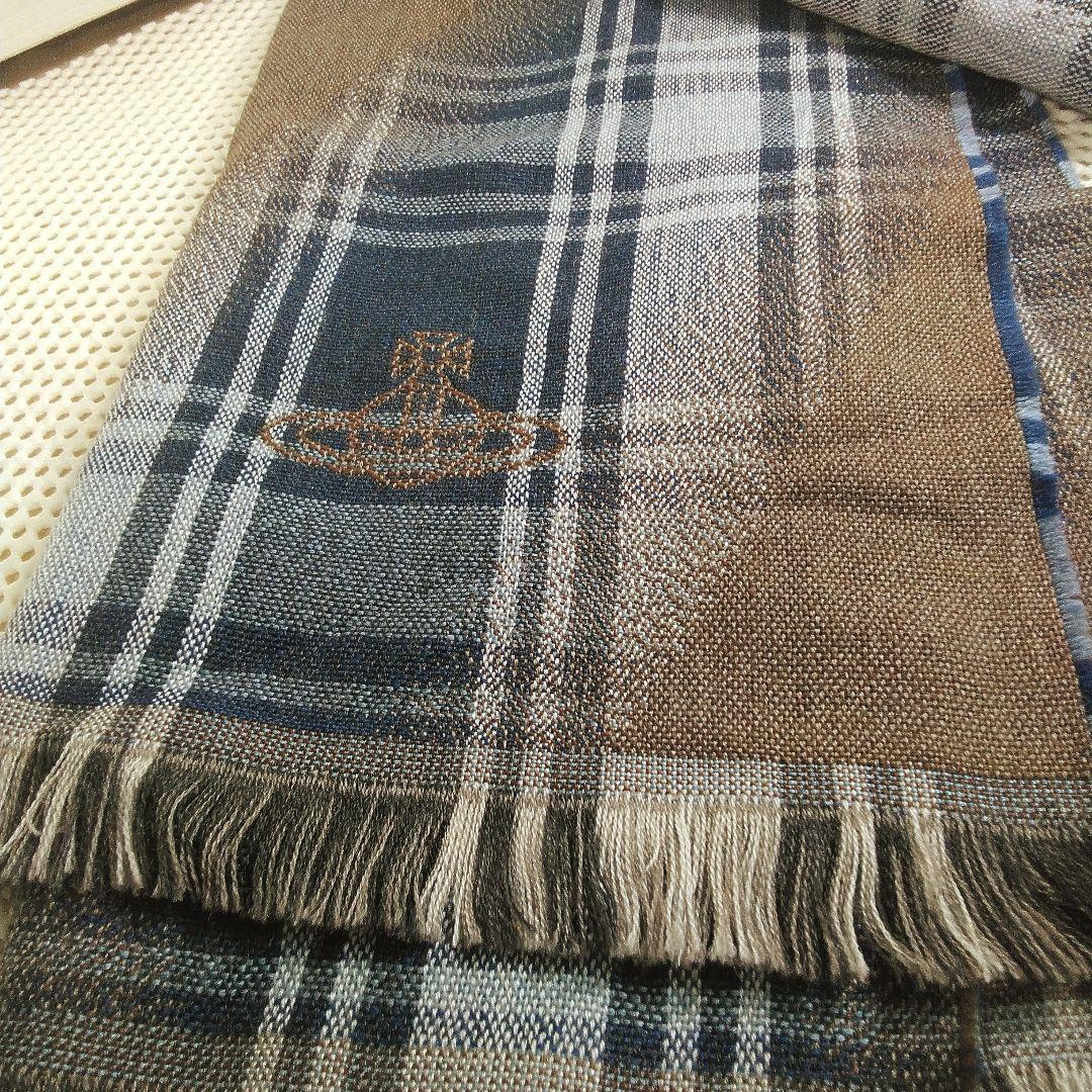 ❮未使用タグ付き❯Vivienne Westwood チェックマフラー