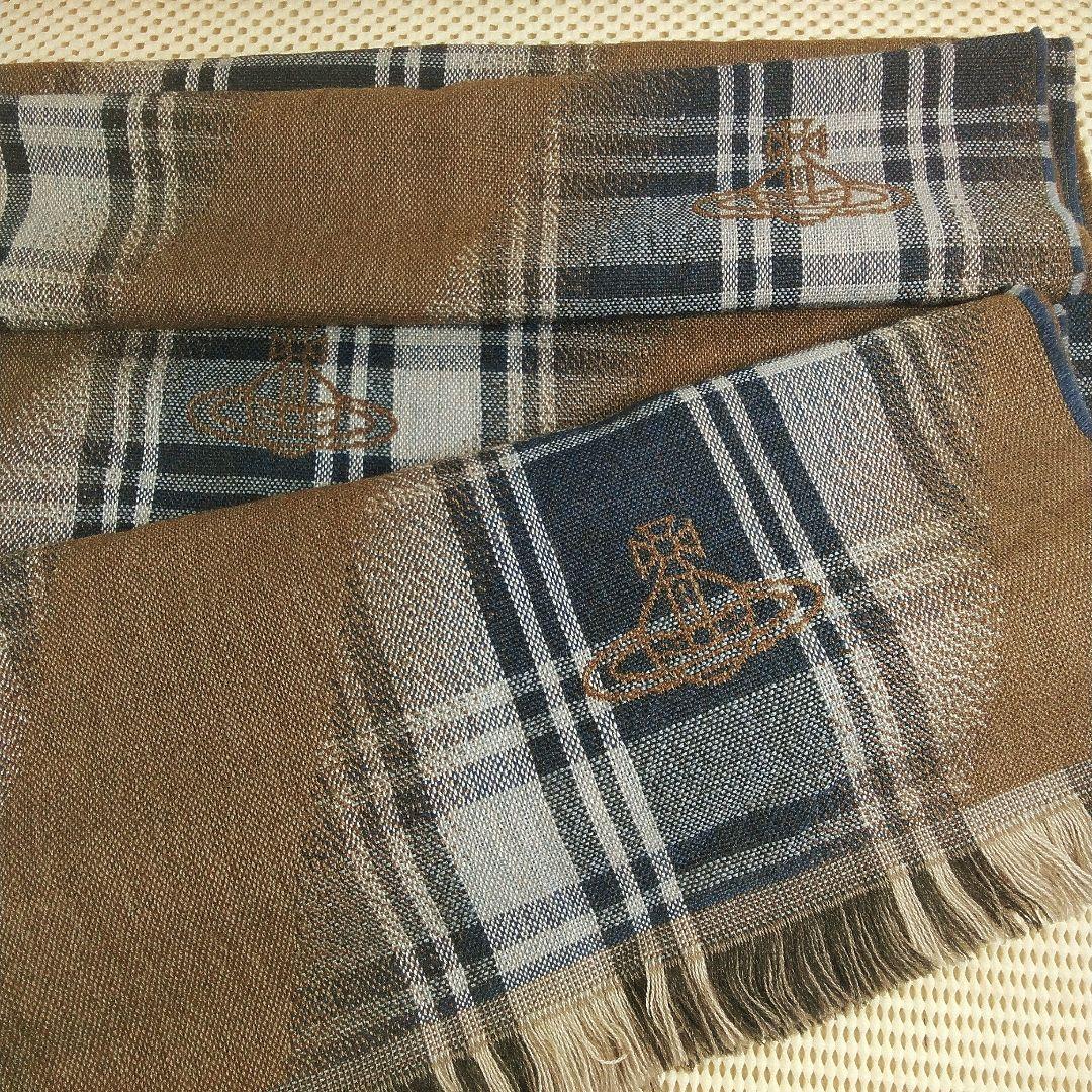 ❮未使用タグ付き❯Vivienne Westwood チェックマフラー