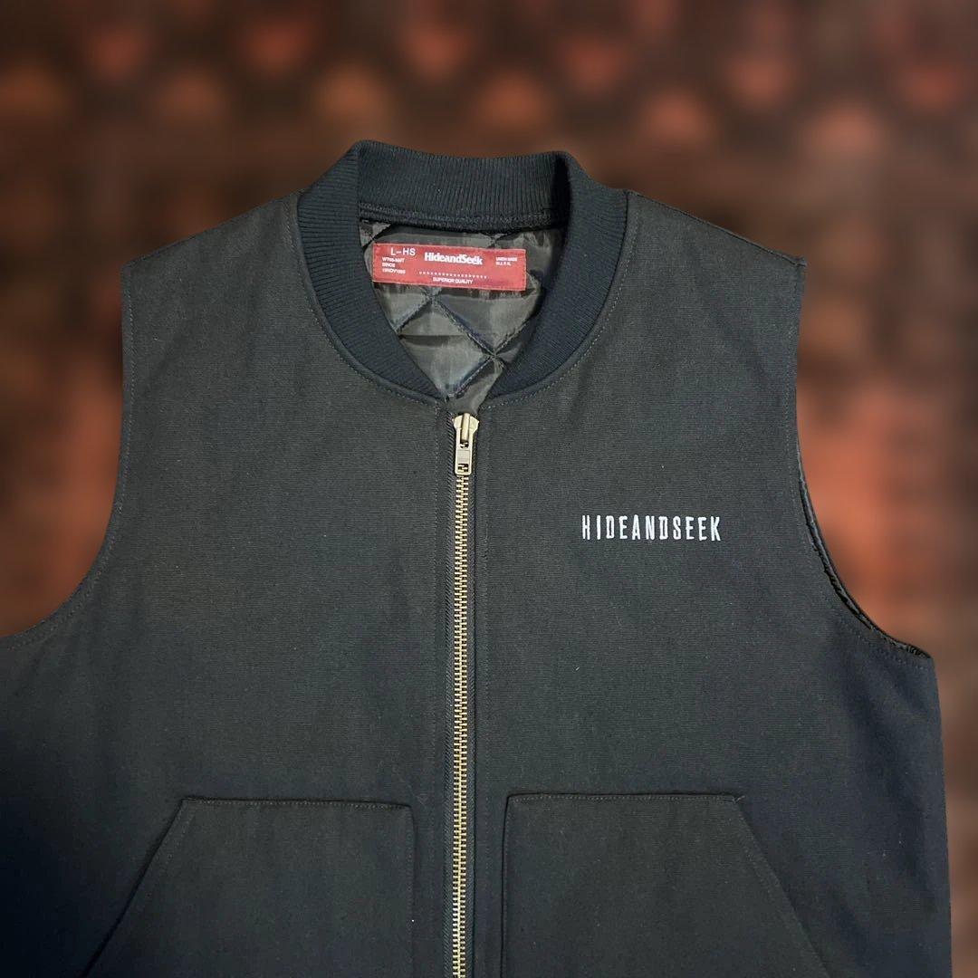 HIDEANDSEEK Work Zip Vest ベスト