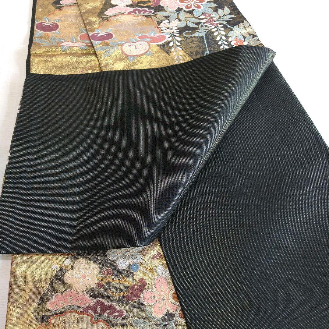 【振袖フルセット】豪華絢爛古典柄 極上振り袖 身丈158cm 全通柄袋帯成人式