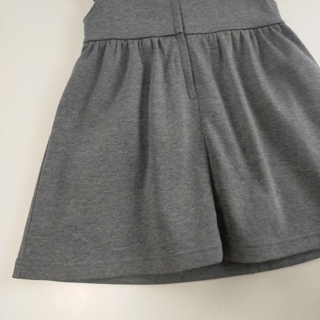 美品★現行品★90cm familiar ファミリア グレージャンパースカート