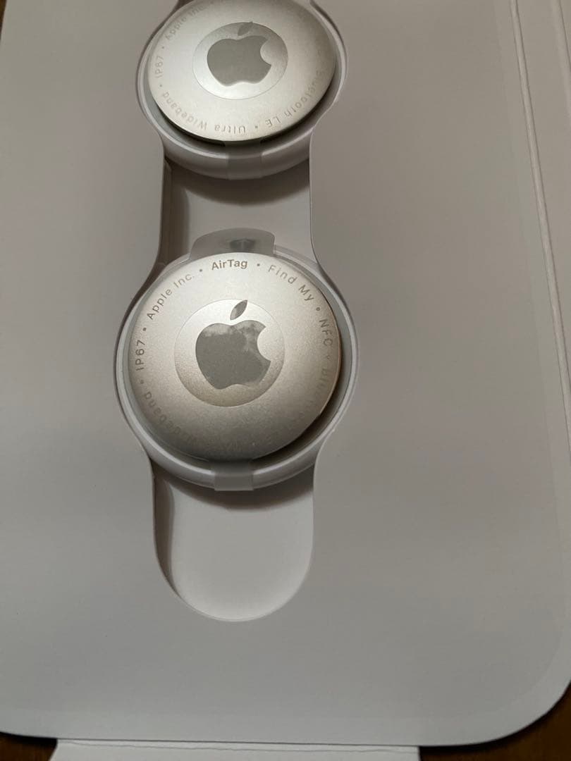新品未使用Apple AirTag 2個セット エアタグ 正規店購入品