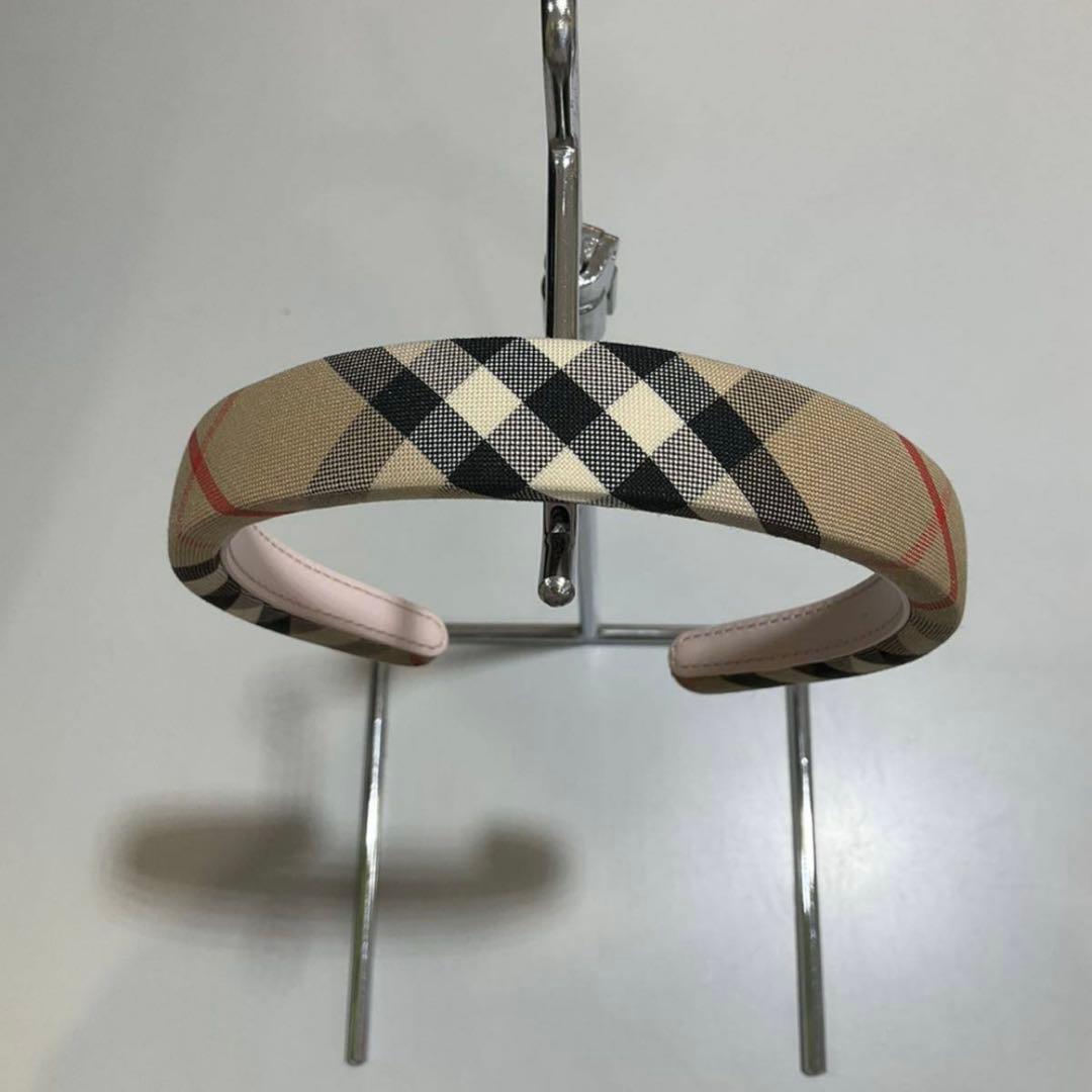 バーバリーロンドン　Burberry キッズ　カチューシャ　ノバチェック