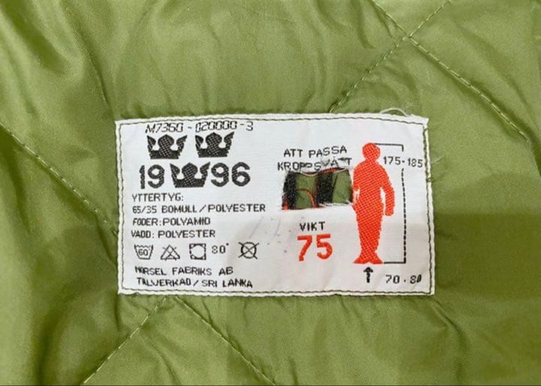 M90 後期 Swedish Army FIFTH GENERAL STORE