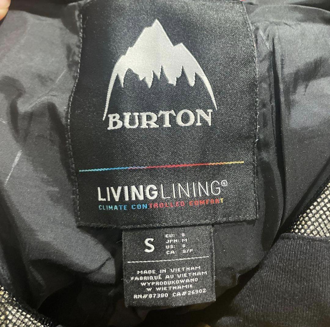 BURTON スノーボードウェア Sサイズ　スキーウェア　メンズ