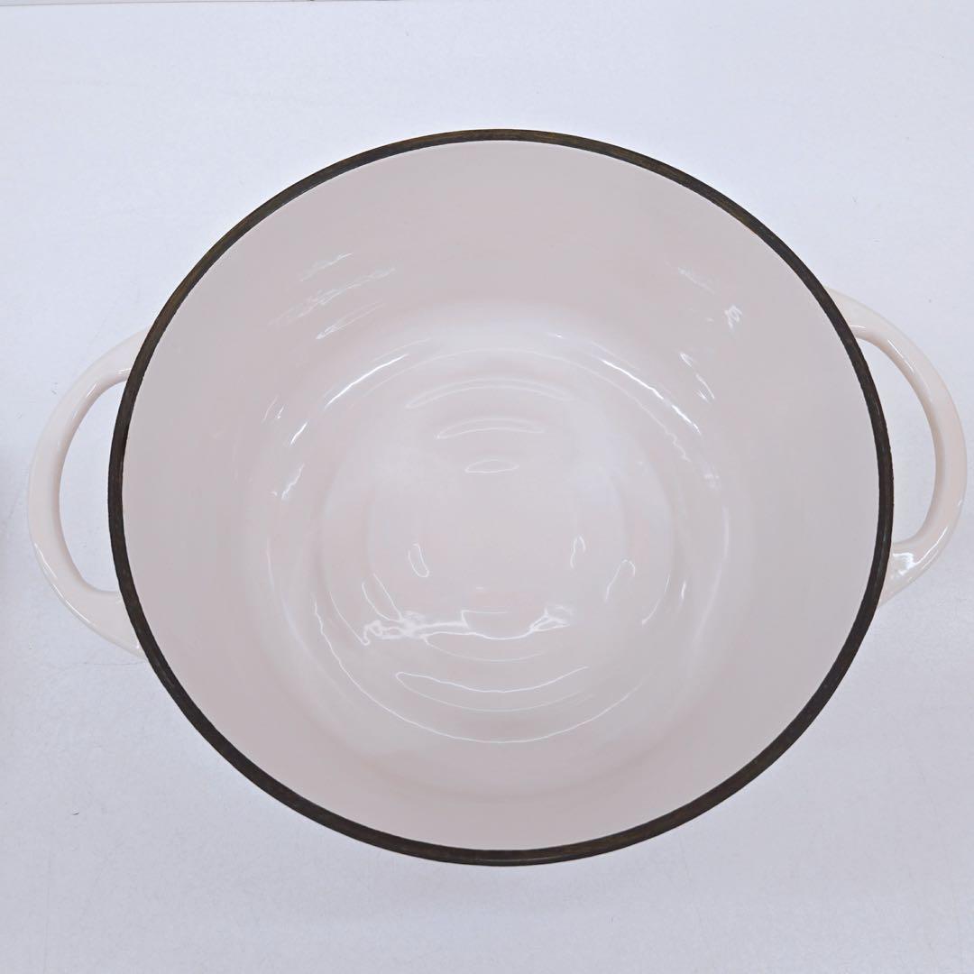 Vermicular バーミキュラ 両手鍋 22cm ホワイト