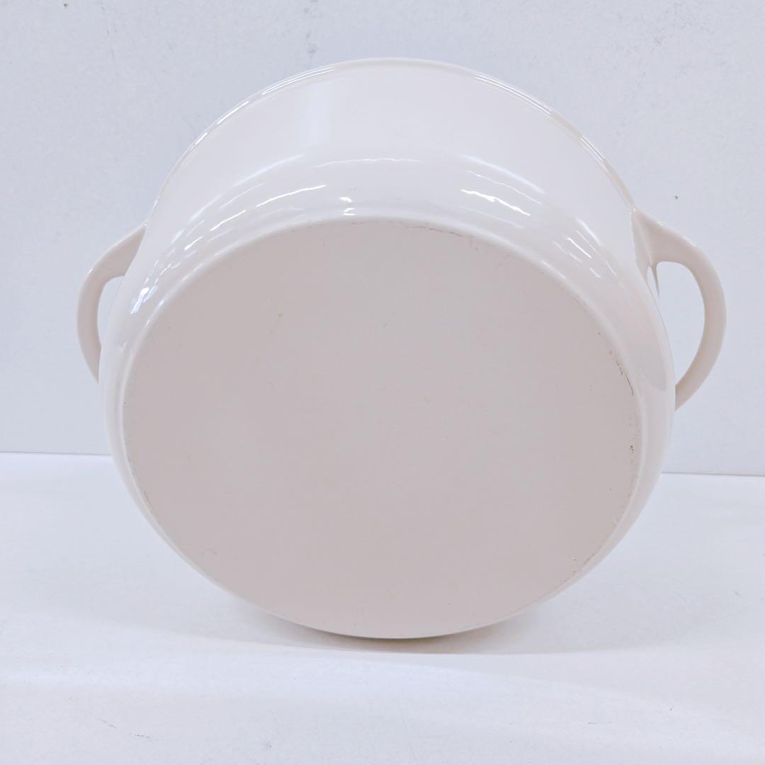 Vermicular バーミキュラ 両手鍋 22cm ホワイト