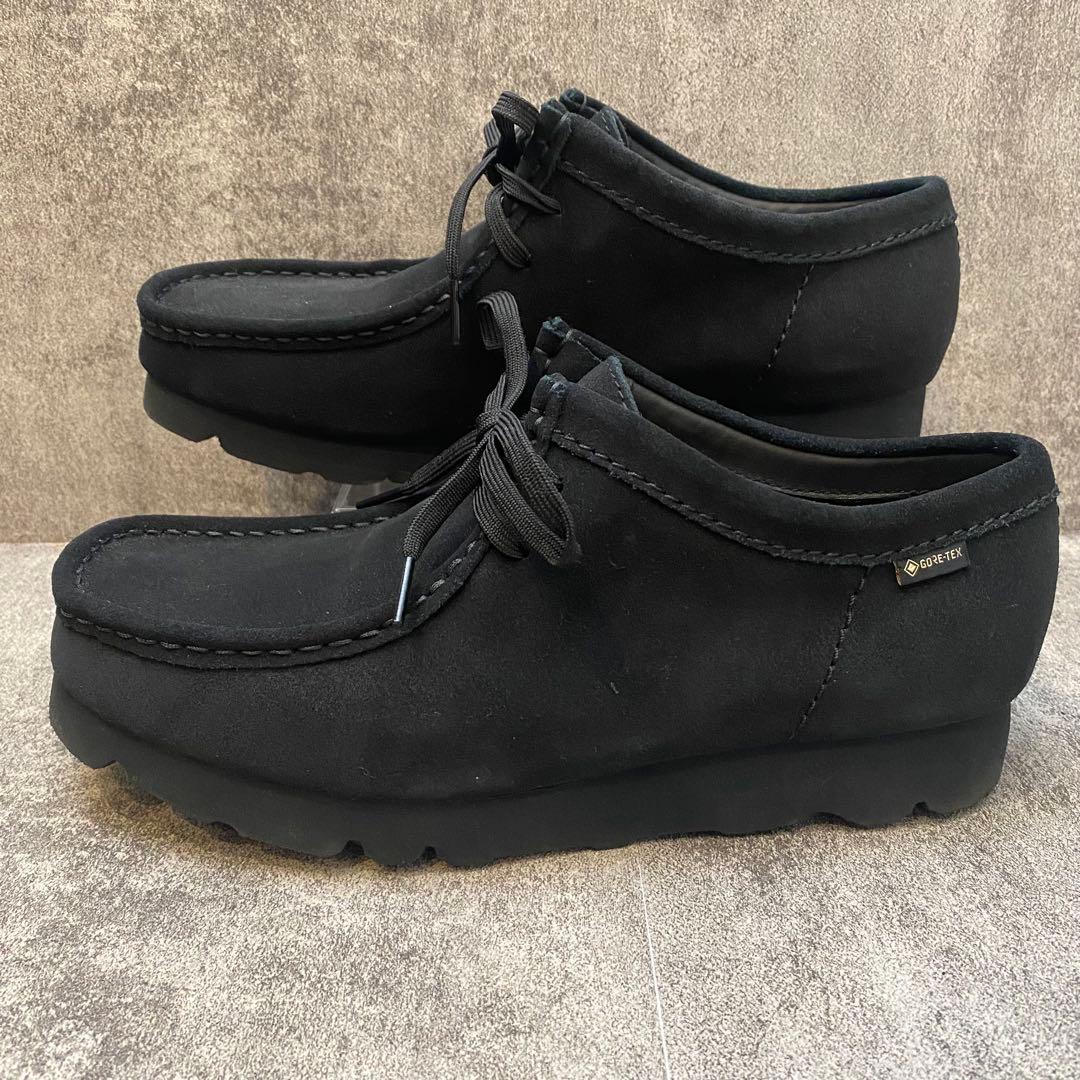 ✨未使用級✨クラークス CLARKS ワラビーGTX【26】ゴアテックス 黒