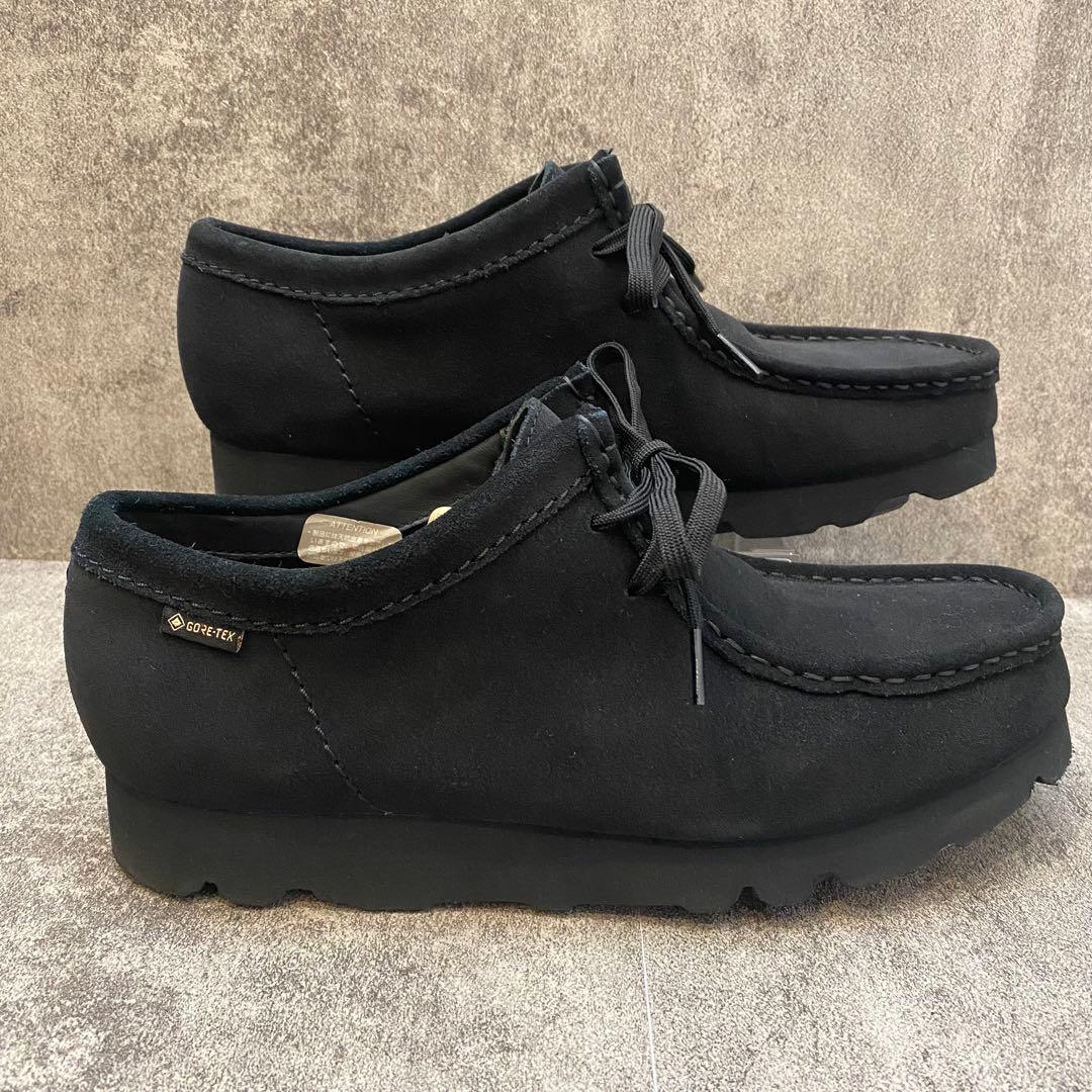 ✨未使用級✨クラークス CLARKS ワラビーGTX【26】ゴアテックス 黒