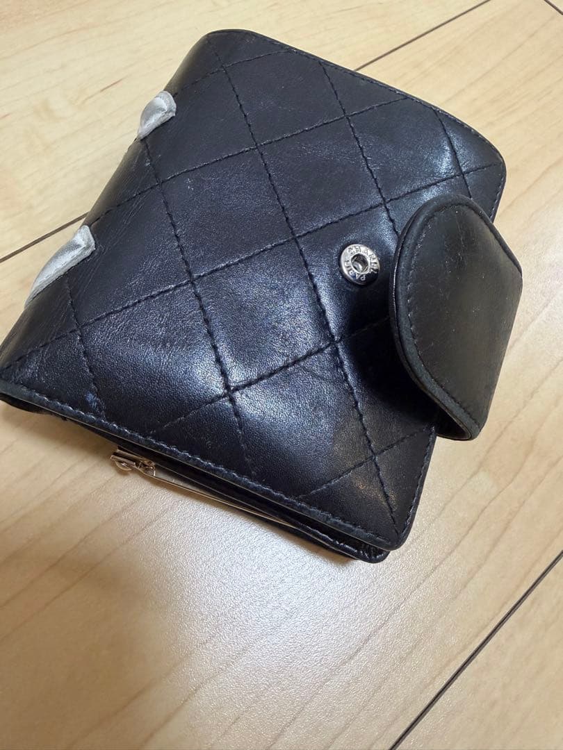 シャネル財布　カンボンライン　マトラッセ　CHANEL