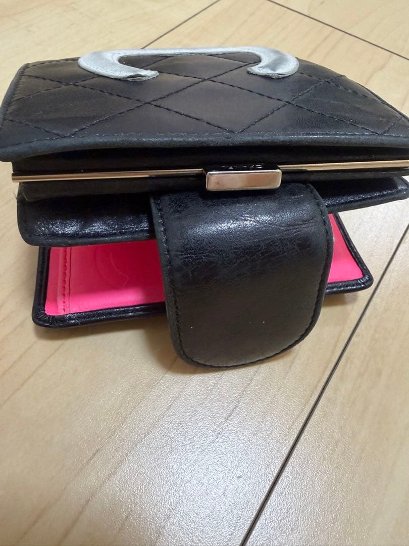 シャネル財布　カンボンライン　マトラッセ　CHANEL