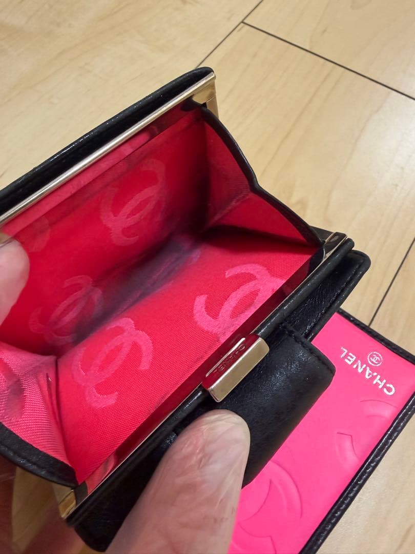 シャネル財布　カンボンライン　マトラッセ　CHANEL
