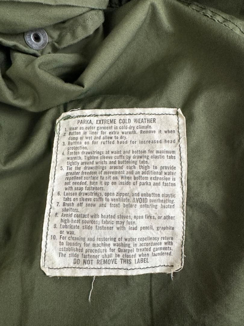 XS-R M-65 PARKA 72年 K.P