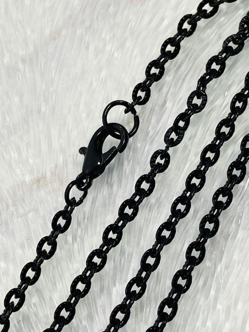 【超美品】GUCCI ネックレス トップ925燻し加工＋社外チェーン