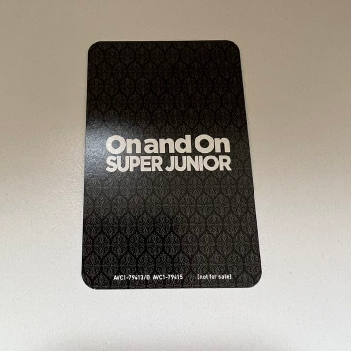 SUPER JUNIOR トレカ　ウニョク