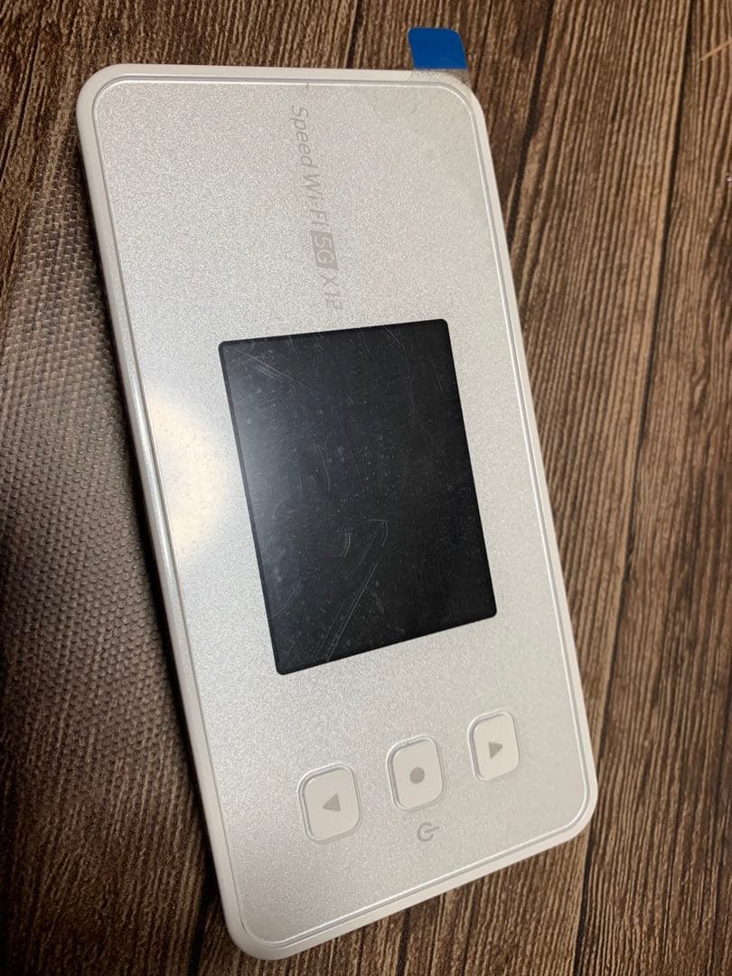 Speed Wi-Fi 5G X12 NAR03 アイスホワイト SIMフリー