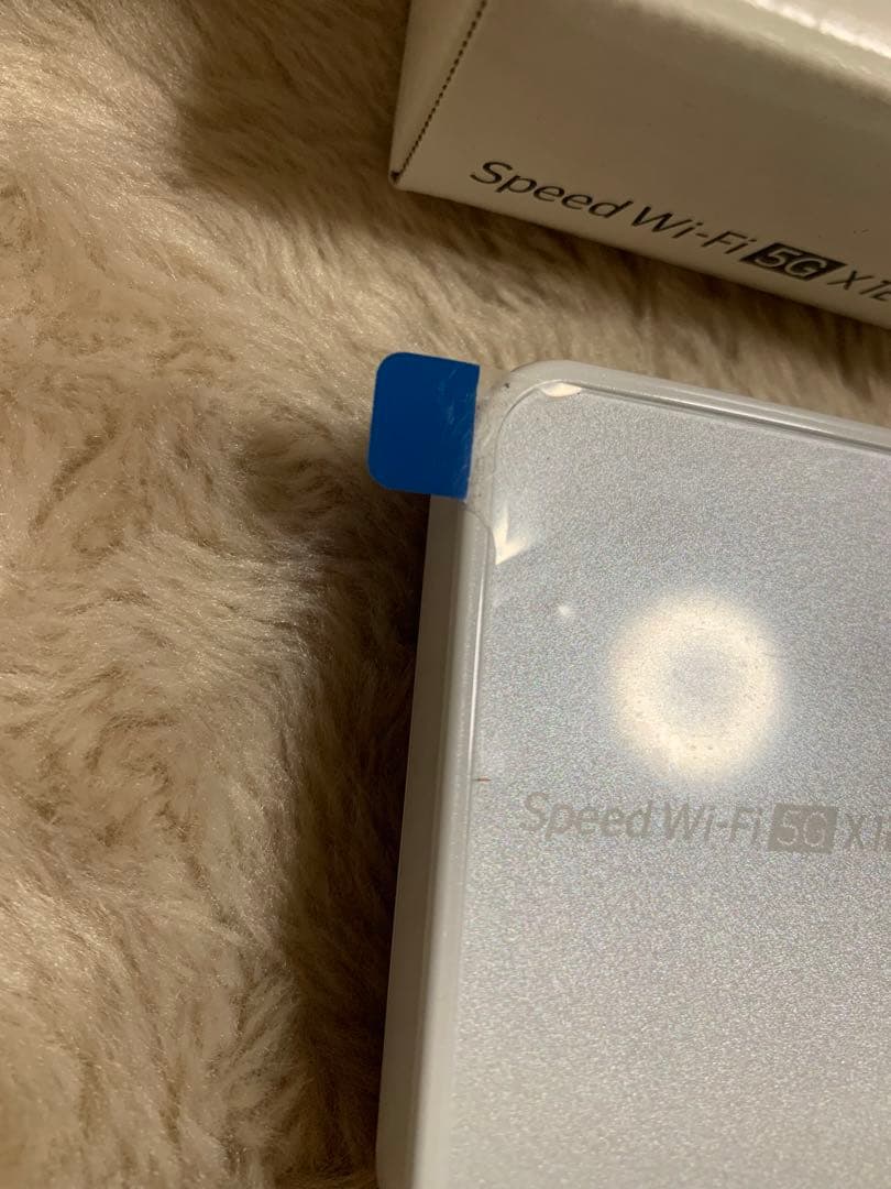 Speed Wi-Fi 5G X12 NAR03 アイスホワイト SIMフリー