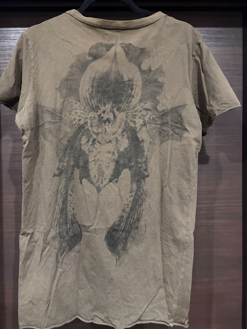 断*離様 LGB BED ROCK Tシャツ カーキ