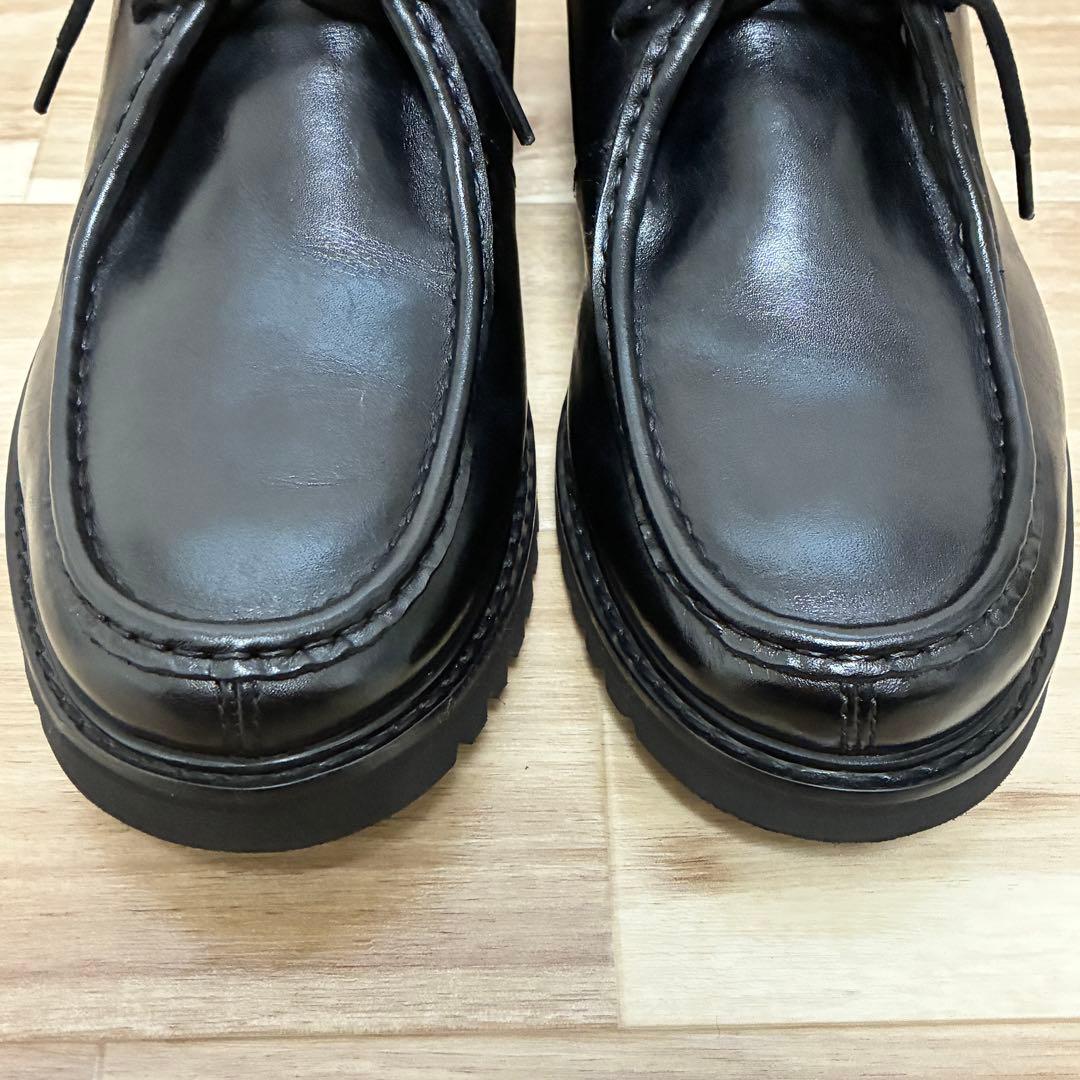 ロックポート ROCKPORT チロリアンシューズ 黒 27.5cm 本革