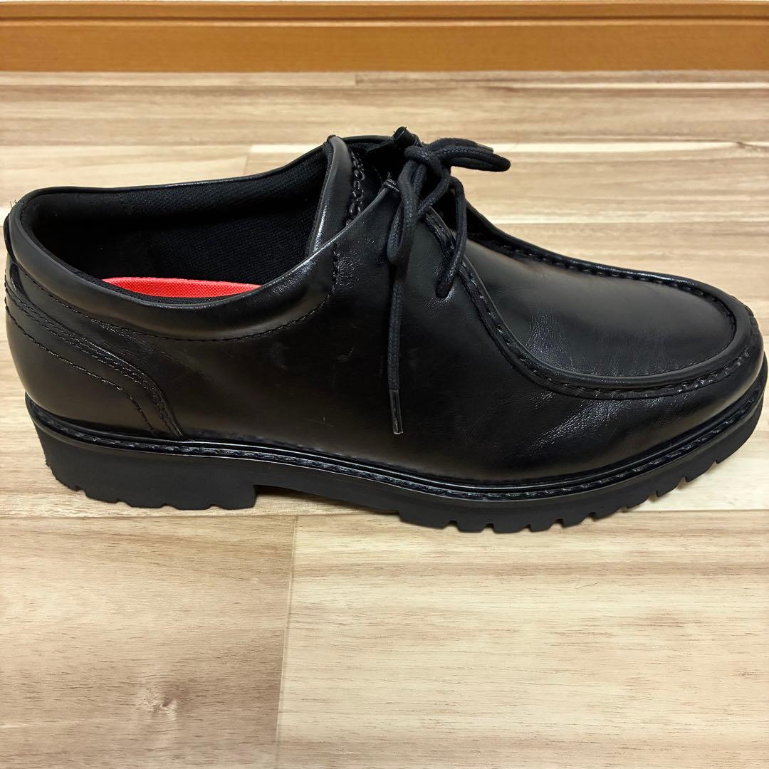 ロックポート ROCKPORT チロリアンシューズ 黒 27.5cm 本革