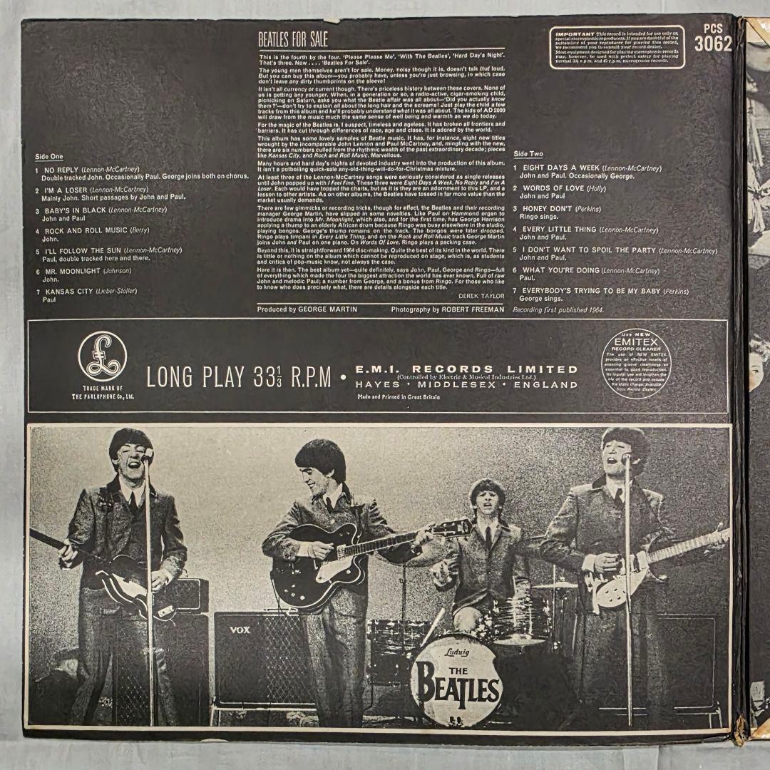 UKオリジナル ビートルズ「Beatles For Sale」ステレオ盤