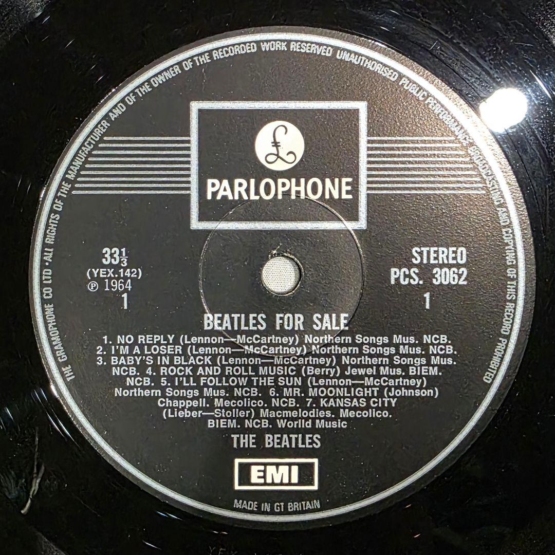 UKオリジナル ビートルズ「Beatles For Sale」ステレオ盤