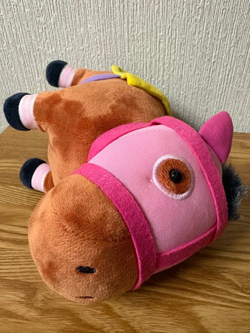 (訳あり)サラブレッドコレクション ちょこっとBIGぬいぐるみ　ハルウララ