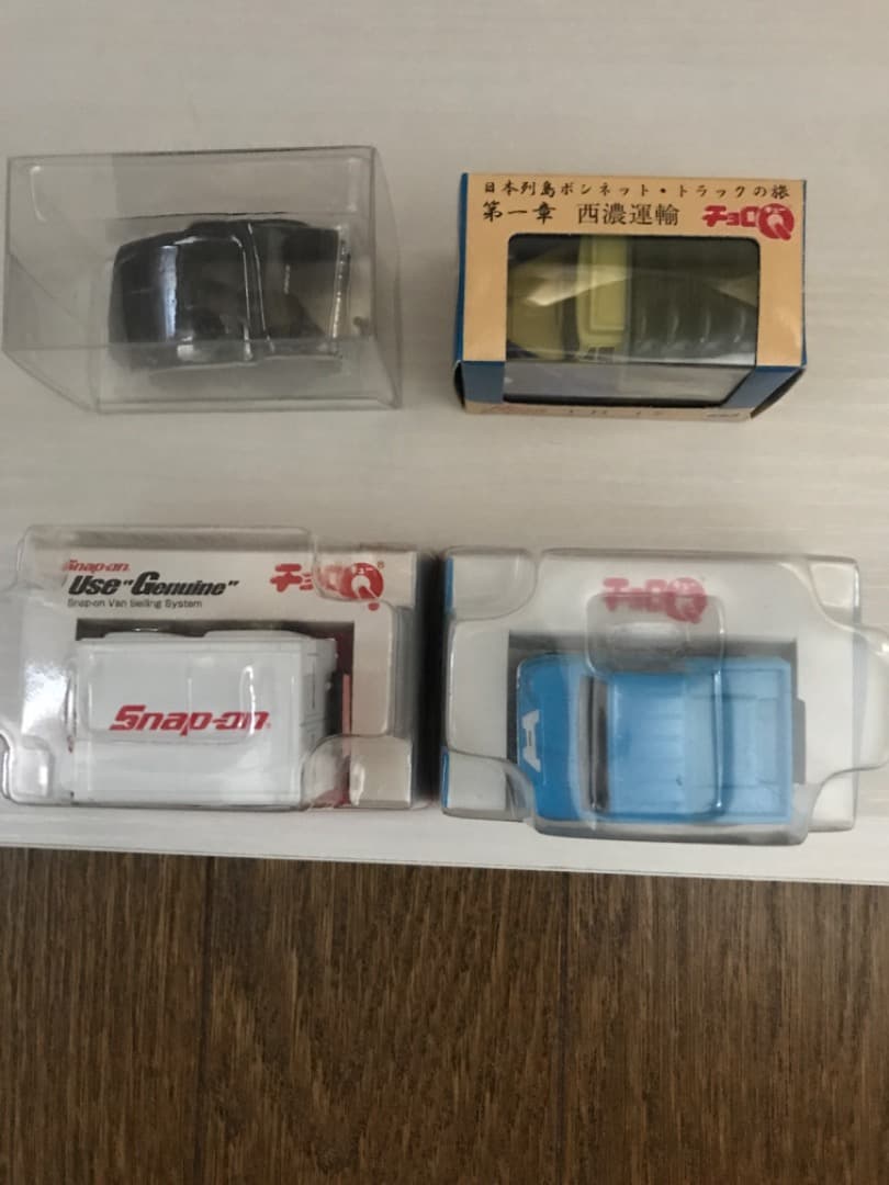③チョロQ Hino TH 17＋Honda T360他　4台(おまけ付)セット