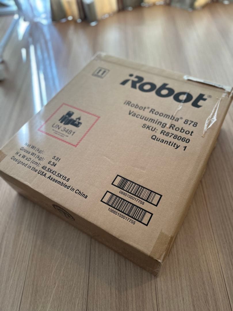 B*n様 iRobot Roomba 878 本体　新品未使用