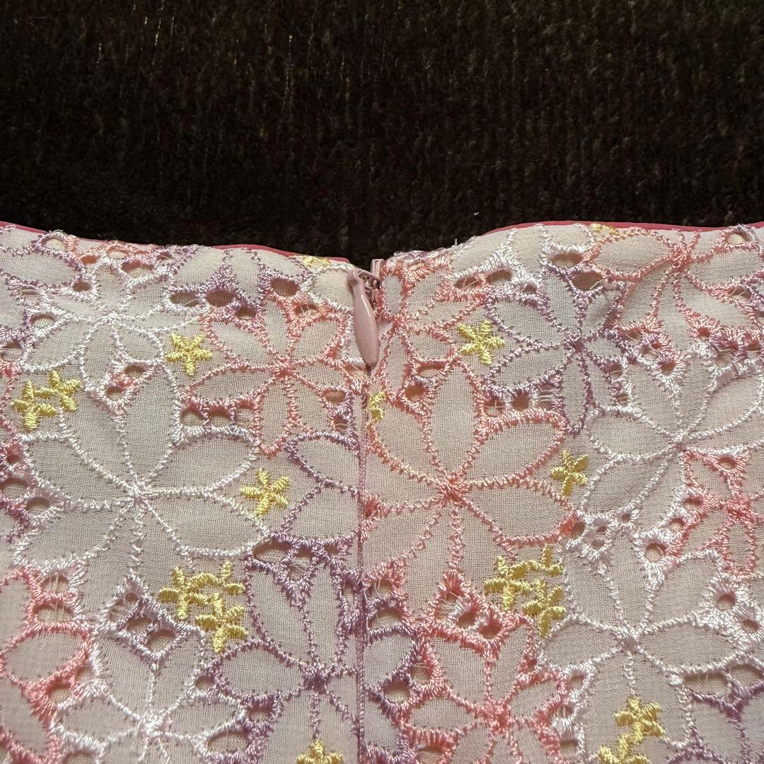 TOCCA トッカ OCEAN オーシャン刺繍ドレス ピンク 6