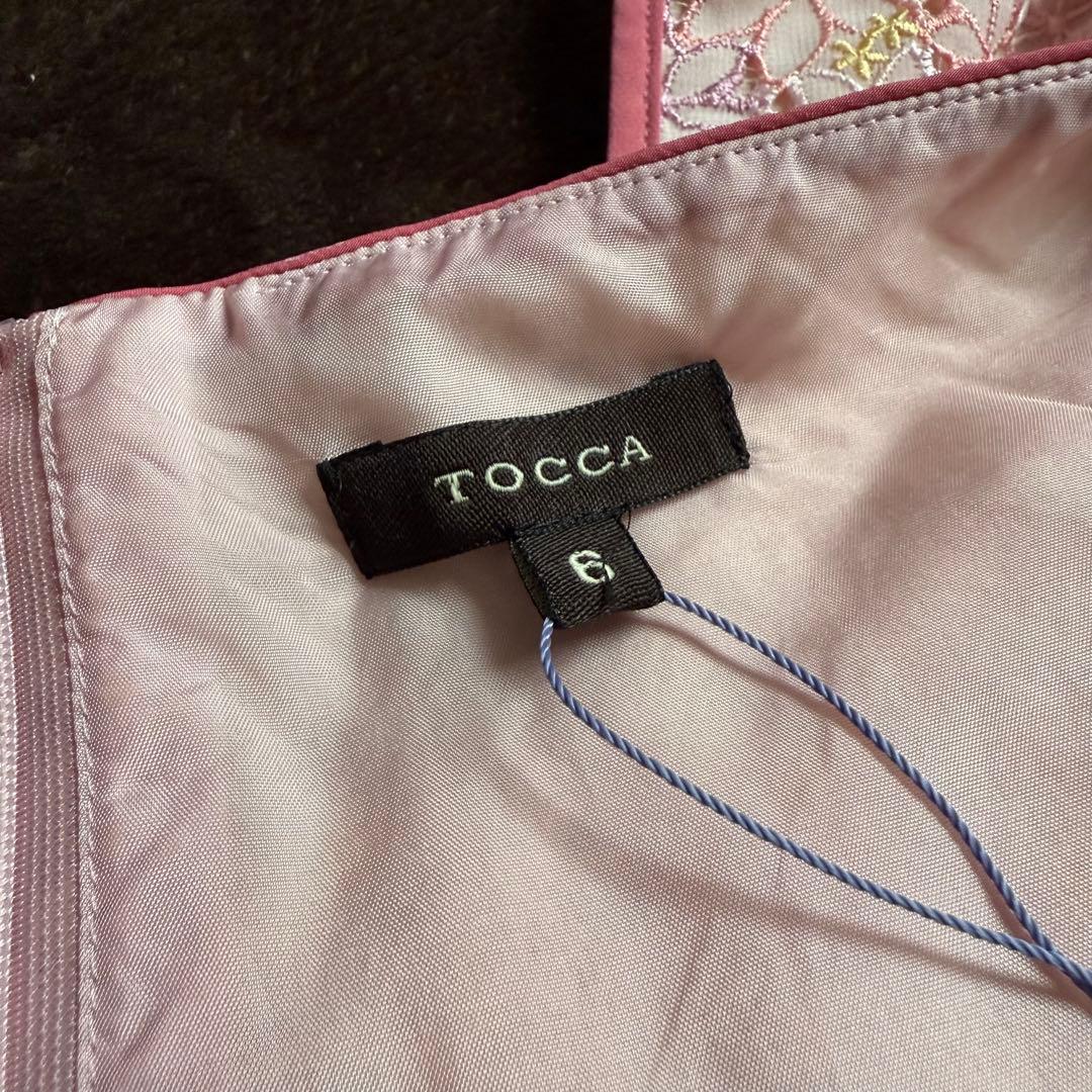 TOCCA トッカ OCEAN オーシャン刺繍ドレス ピンク 6