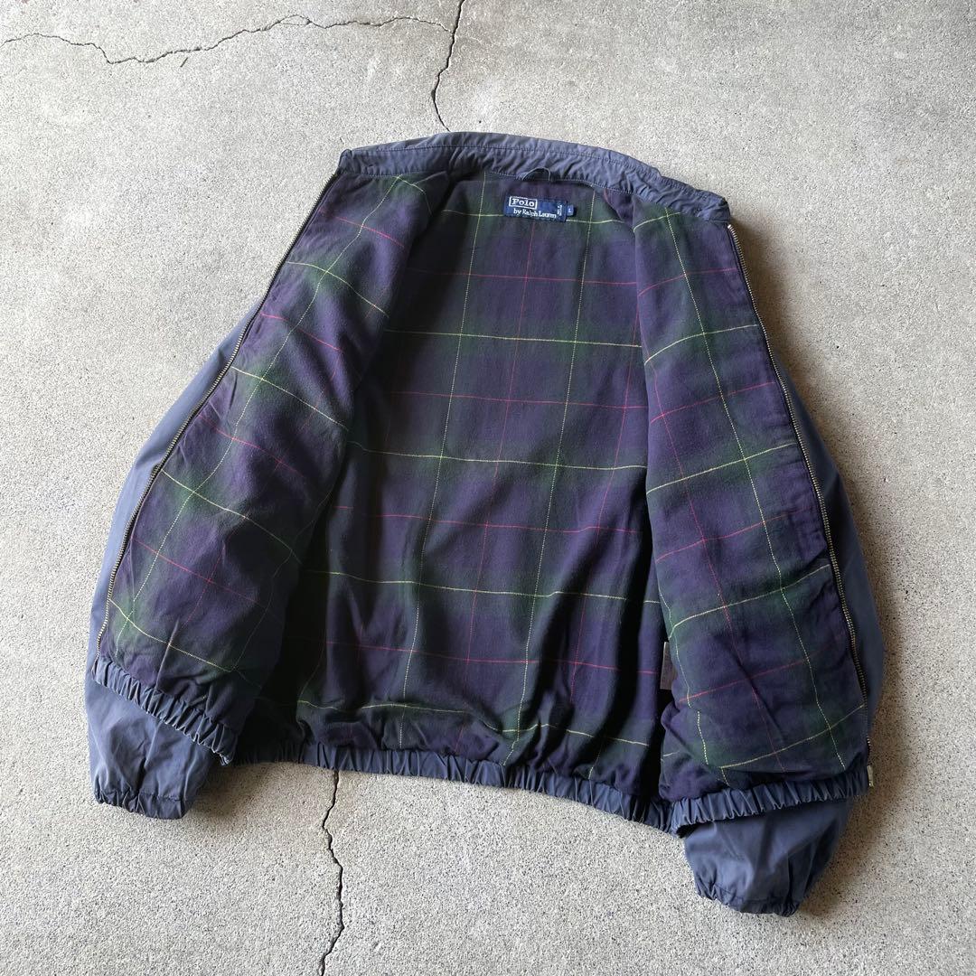 ジャケット・アウター 90s polo by ralph lauren swing top navy
