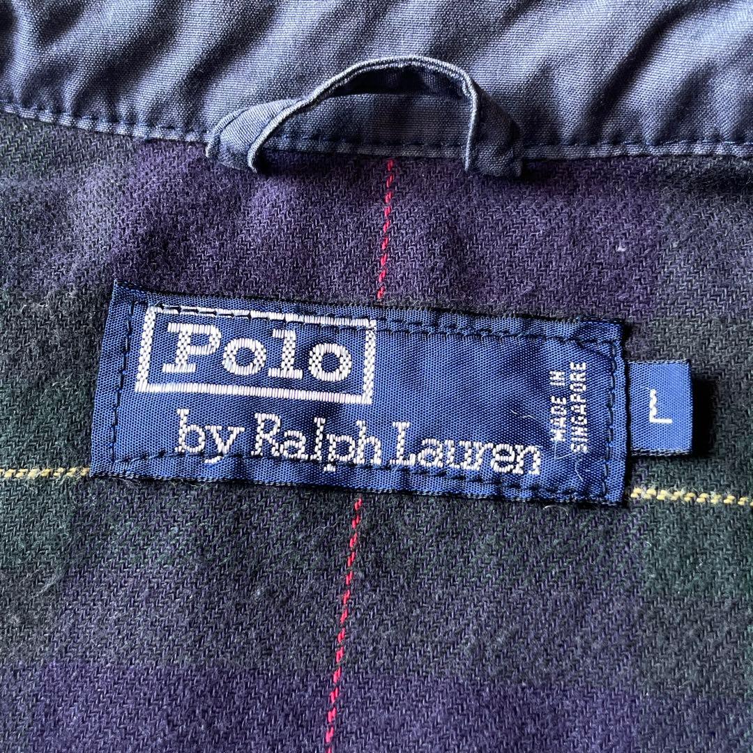ジャケット・アウター 90s polo by ralph lauren swing top navy