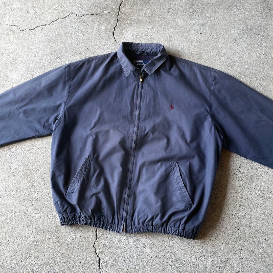ジャケット・アウター 90s polo by ralph lauren swing top navy