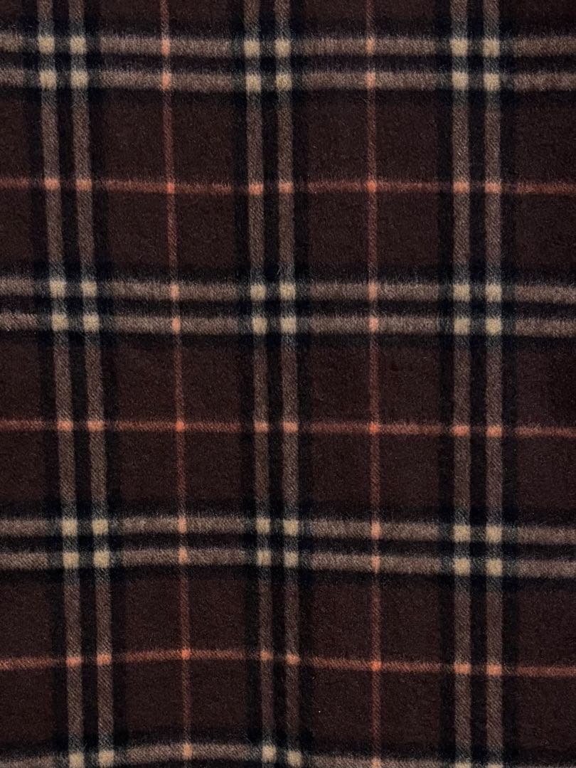 BURBERRY チェック柄 カシミヤマフラー