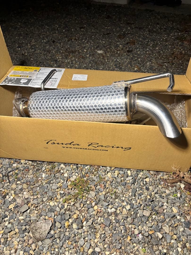 Tsuda Racing マフラー　Jb23w