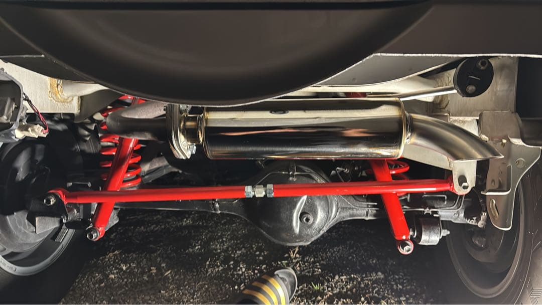 Tsuda Racing マフラー　Jb23w