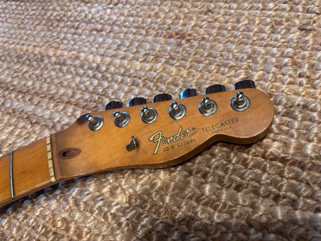 fender USA Eシリアル　テレキャス　ジャンクネック　フェンダー