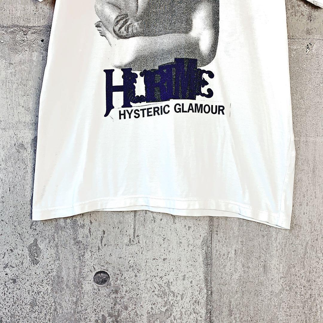 人気デザイン】ヒステリックグラマー Tシャツ ヒスガール ロゴ プリント L