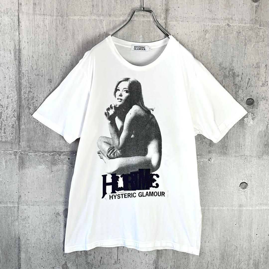 人気デザイン】ヒステリックグラマー Tシャツ ヒスガール ロゴ プリント L