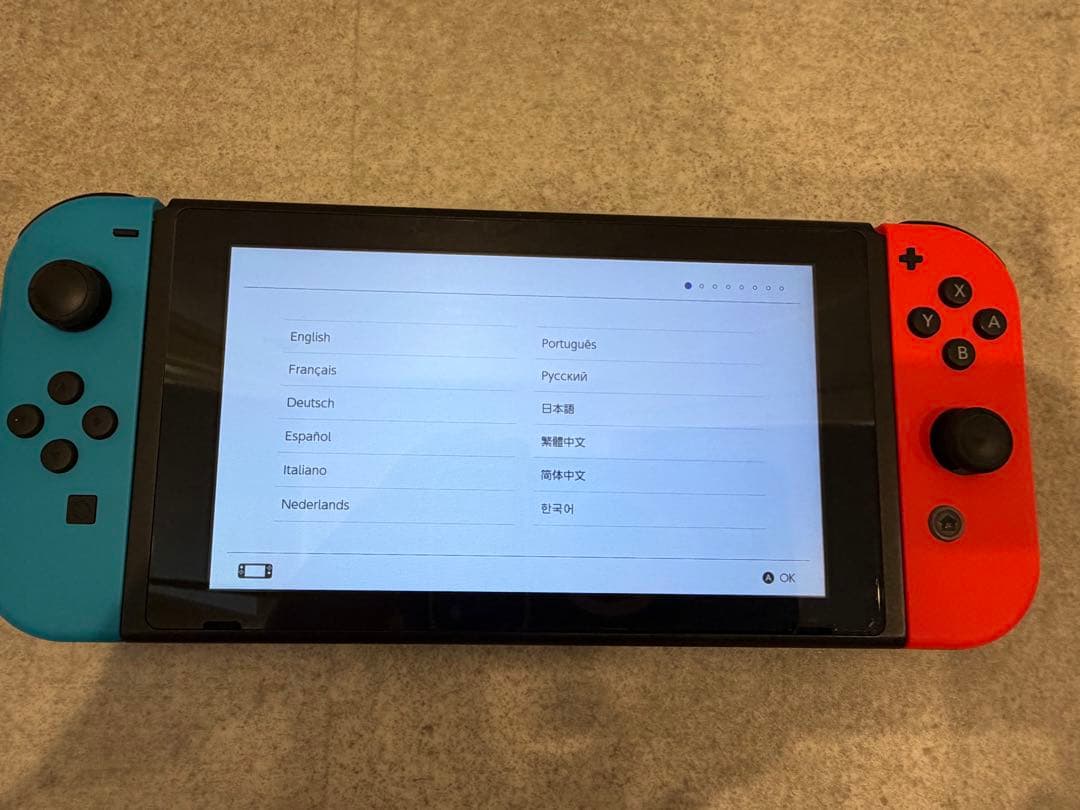 Nintendo Switch 本体 セット　初期化済　動作確認済　SDカード付