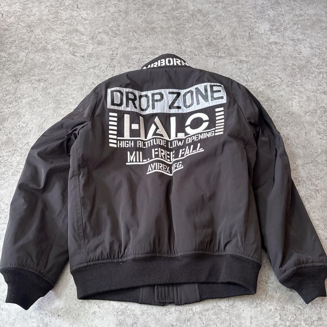 美品　AVIREX MA-1 HALO モデファイハロフライトジャケット L