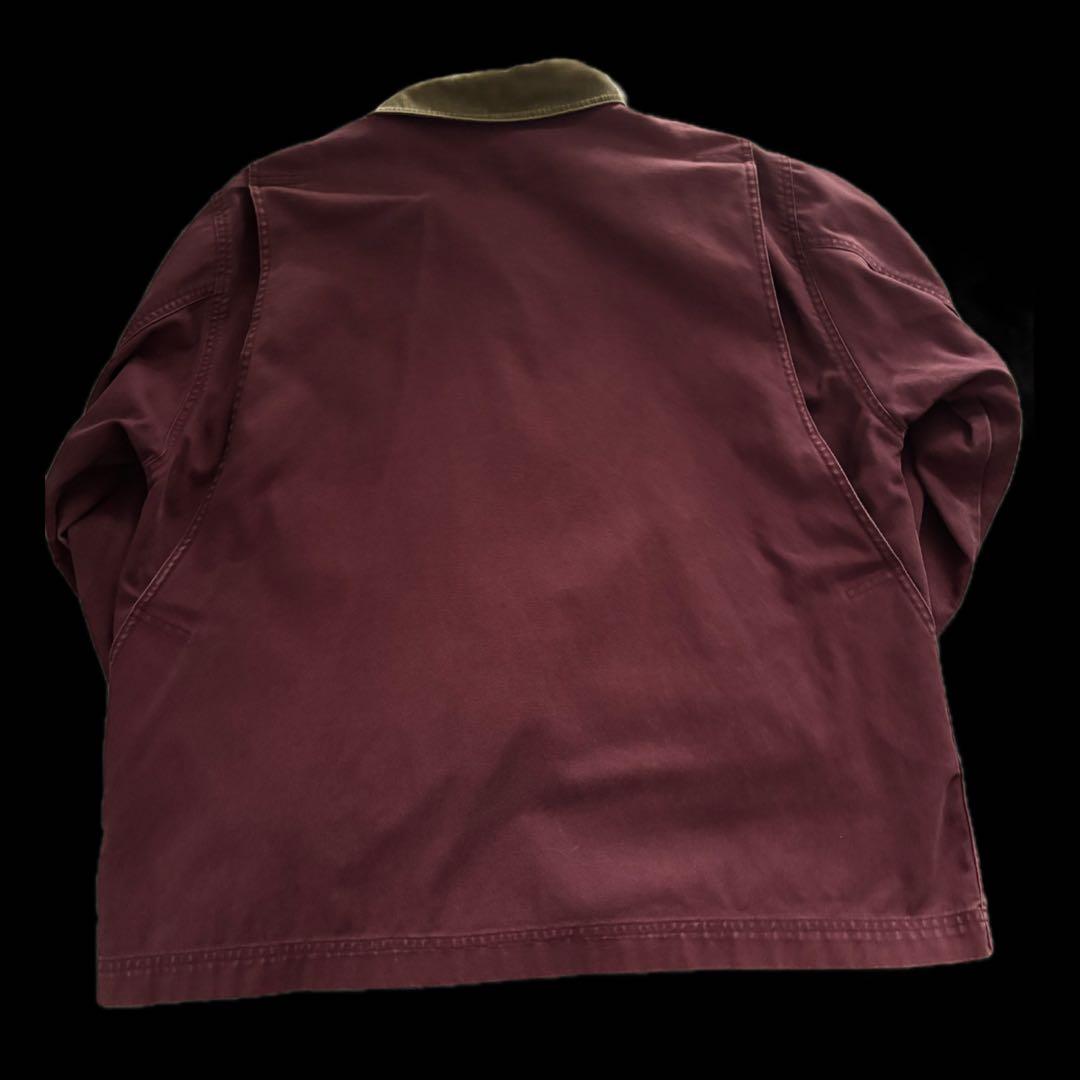 ジャケット・アウター L.L.Bean 90s Burgundy Cotton Coverall