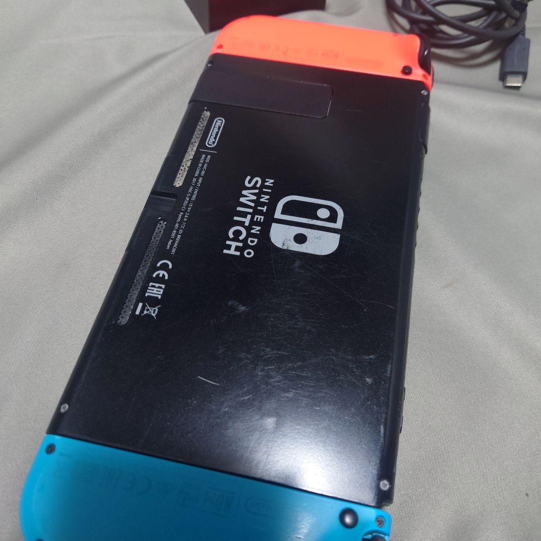 Nintendo Switch ネオン 本体 充電器付き ジャンク