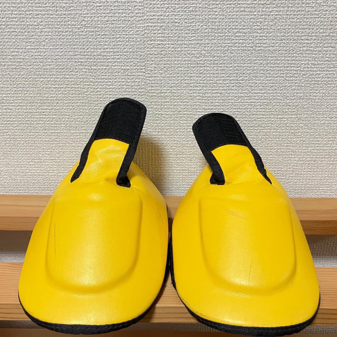 Fairtex　レガース　SP7　Sサイズ　イエロー　フェアテックス