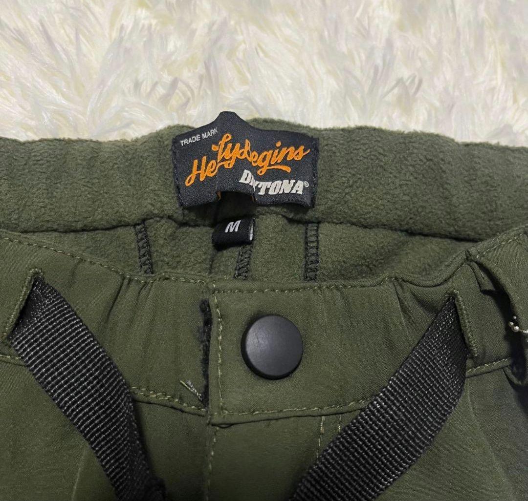 【新品タグ付】デイトナ　Henly Begins バイク用　パンツ　Mカーキ　冬