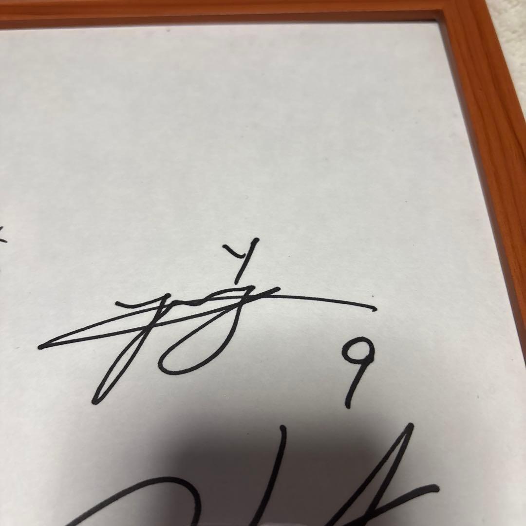 桃田賢人　古賀輝　西川裕次郎 小本大佑　直筆サイン　NTT東日本　バドミントン